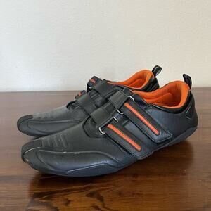 Ermenegildo Zegna Sport black and orange color shoes/sneakers